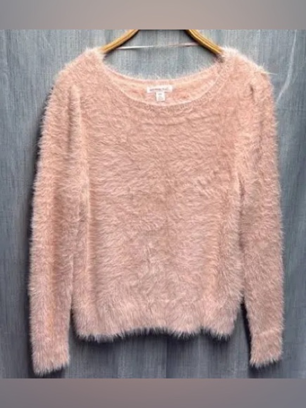 🎃3/$15🎃Y2K Chunky Pink Fuzzy Sweater-Joe Fresh x Jillian Harris